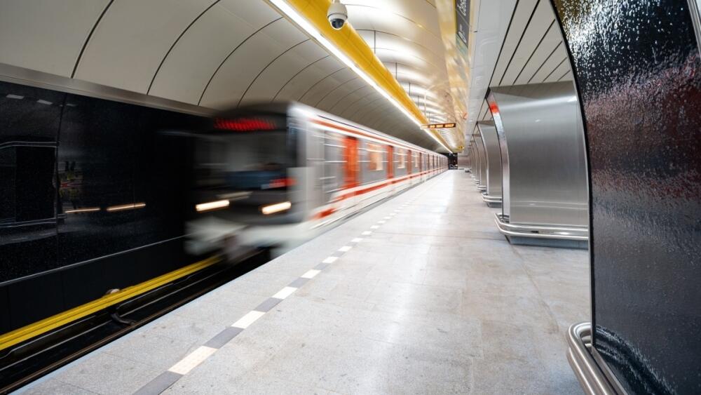 Stanice metra Českomoravská v novém designu, foto: SYNER